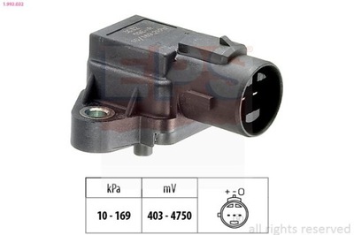 SENSOR DE PRESIÓN AIRE HONDA ACCORD 2,3 00- 1-993-032  