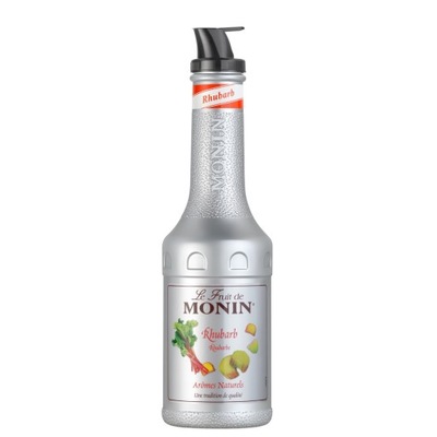 MONIN Puree Rhubarb - puree rabarbarowe 1L