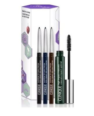 Clinique Zestaw: Mascara High Impact 7ml + Quickli...