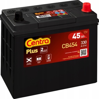 АККУМУЛЯТОР CENTRA FUTURA 45AH 330A CB454