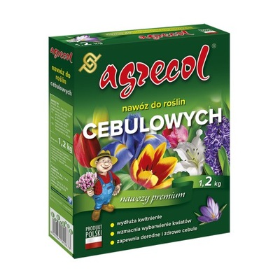 AGRECOL NAWÓZ DO ROŚLIN CEBULOWYCH BYLIN KROKUSÓW