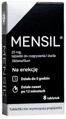 MENSIL 25 mg 8 tabletek