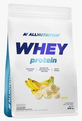 Odżywka białkowa Allnutrition WHey protein WPC 908 g smak bananowy
