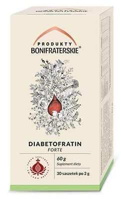 Diabetofratin forte - cukier - Bonifratrzy