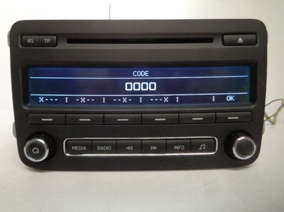 Радиопроигрыватель skoda оригинальный номер 5j0035161g фото №1