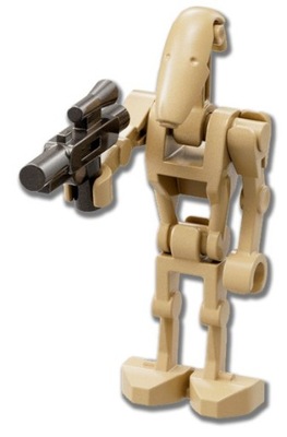 LEGO STAR WARS - Battle Droid - sw0001d + blaster