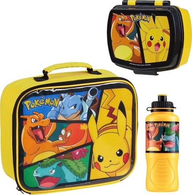 ŚNIADANIÓWKA NA KANAPKI LUNCHBOX POJEMNIK POKEMON