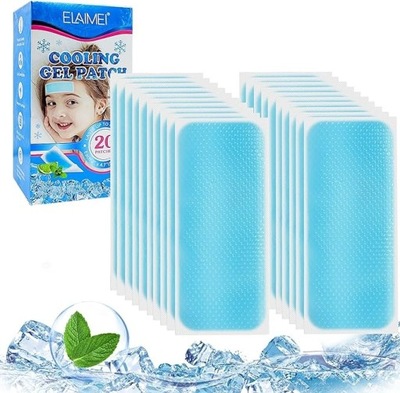 Elaimei Cooling Gel Patch plastry chłodzące na czoło 20szt