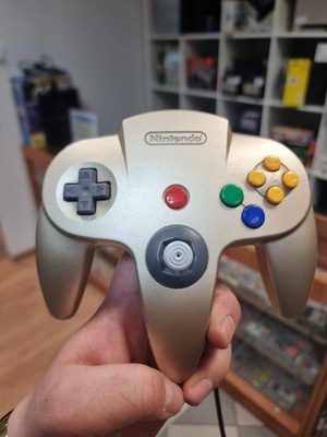 Pad Nintendo 64 Gold Zelda IGŁA ORYGINAŁ 100% Sprawny SklepRetroWWA