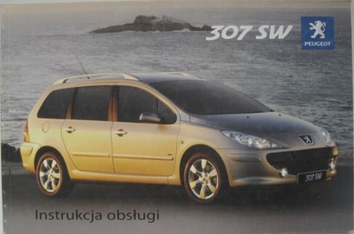 PEUGEOT 307 SW 2005-2008 POLSKA LIBRO MANTENIMIENTO  