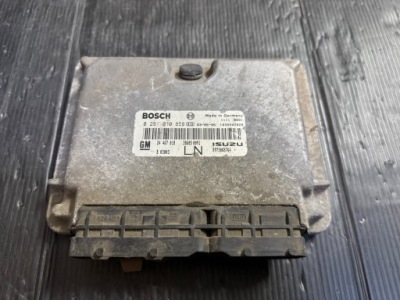 Opel astra бортовий комп'ютер блок керування 0281010859 24467018 фото №1