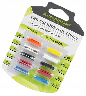 Db-automotiv предохранители cylindryczne с пластик, 10 szt. фото №1