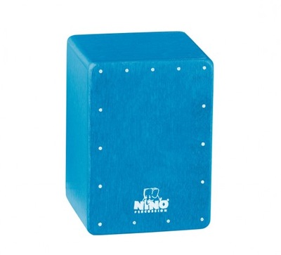 Nino 955B Cajon Shaker niebieski