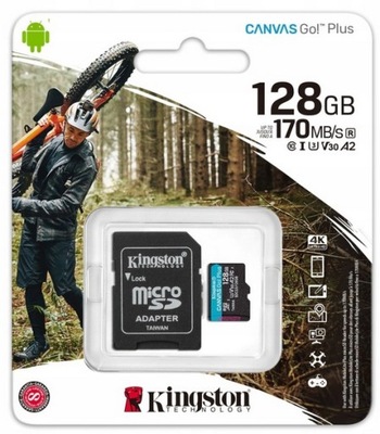 microSD 128 GB Go Plus 170/90 MB/s