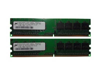 Micron RAM DDR II 1GB (2x512MB) 533MHz 141439