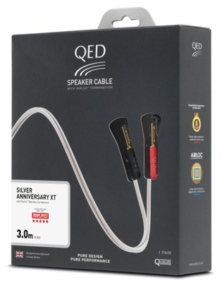 QED Silver Anniversary XT - kabel głośnikowy 2x3m