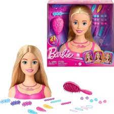 Barbie Głowa do stylizacji + akcesoria