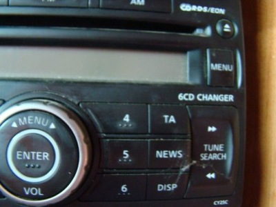 Nissan qashqai x-trail navara juke радіо 6cd фото №1