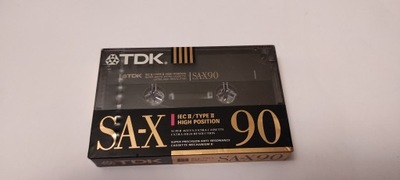 TDK SA-X90 1990rok NOS folia SA-X 90 #1747