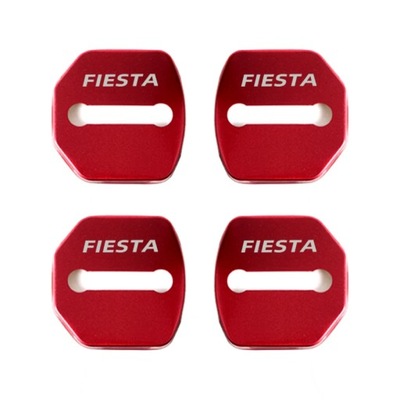 4 PIEZAS PROTECCIÓN DE CERRADURA DE PUERTA FORRO CON PEGADURA PARA FORD FIESTA MK5 MK6 M~21901  