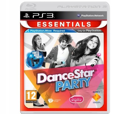 Dance Star Party Essential PS3 Taniec PS MOVE Nowa