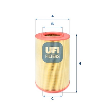 ФІЛЬТР ПОВІТРЯ UFI 27.228.00