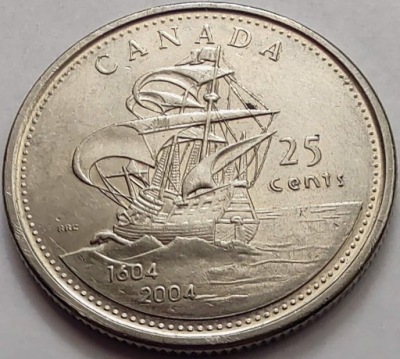 3526 - Kanada 25 centów, 2004