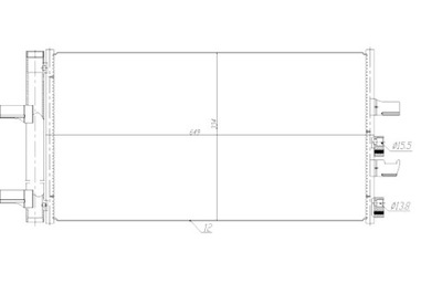 NRF CONDENSADOR DE ACONDICIONADOR BMW 1 F40 2 F45 2 GRAN CUPÉ F44 2 GRAN  