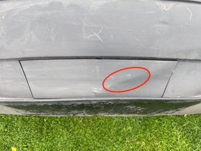 Tesla model y my заглушка фаркоп кришка w бампер задній задня оригінал фото №1