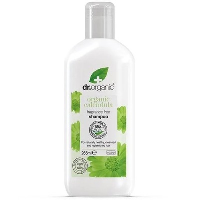 Dr.Organic Calendula Shampoo kojący szampon do wrażliwej skóry głowy P1