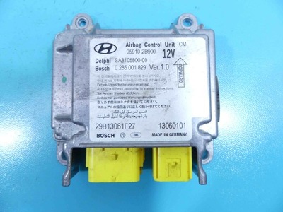Блок керування модуль подушка безпеки hyundai santa fe ii 06-12 фото №1
