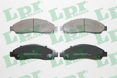 ZAPATAS DE FRENADO PARTE DELANTERA LPR 05P1372  