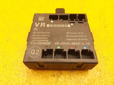 Mercedes-benz slk w172 модуль блок керування двері a1729002501 фото №1