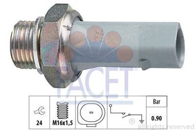 ДАТЧИК ДАВЛЕНИЯ МАСЛА VW 7.0150/FAC FACET