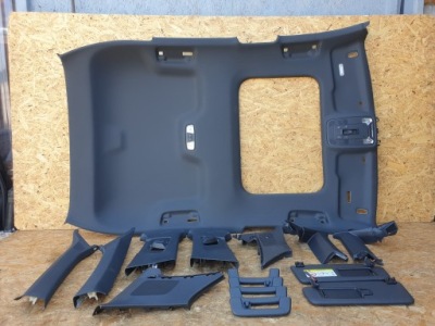 Audi a3 8y sportback потолок потолок стойки чёрный комплект фото №1