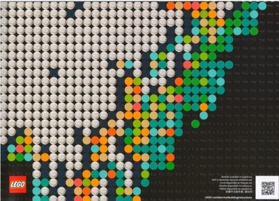 LEGO instrukcja 31203 Art- Mapa świata