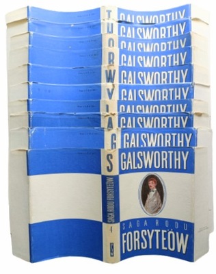 Saga rodu Forsyte'ów Galsworthy 1956 OBWOLUTY
