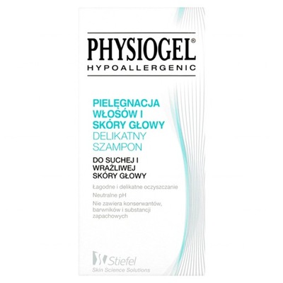 Physiogel Szampon Do Suchej Wrażliwej Skóry Głowy 250ml