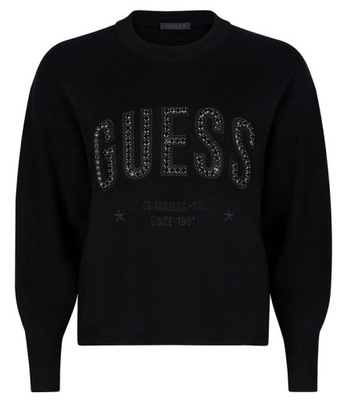 Guess sweter W2BR47Z26I0 JBLK czarny L