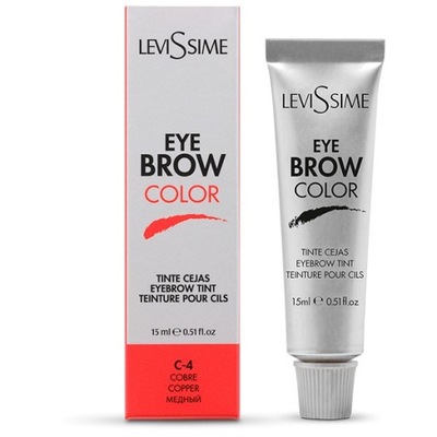 Farba do brwi LeviSsime Eyebrow Color miedź