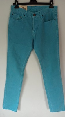 HOLLISTER - super spodnie roz 32/34