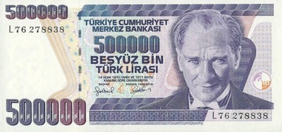Turcja - 500000 Lirasi - 1998 - P212 - St.1