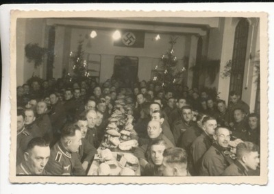 Foto Żołnierz Niemiecki opisane Kazimierz Dolny Boże Narodzenie 1939 KAZ47