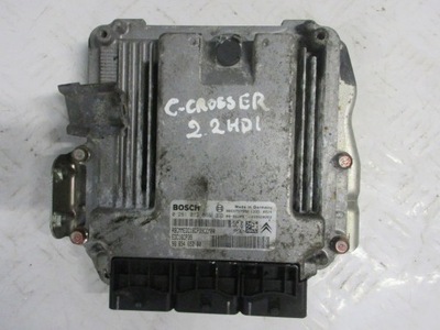 КОМПЬЮТЕР БЛОК УПРАВЛЕНИЯ ДВИГАТЕЛЯ CITROEN C-CROSSER 2.2 HDI 0281013666 9663757980