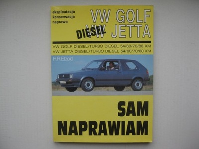 VW GOLF II 1.6D REPAIR BUDOWA VW GOLF II 1.6 TD SAM NAPRAWIAM VW JETTA  