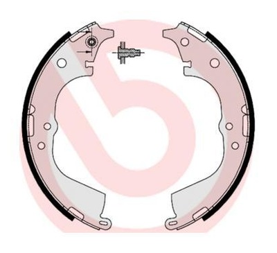 Brembo тормозные колодки тормозные toyota hiace / commuter фото №1