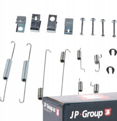 Jp group 4763952310 набор дополнительных, тормозные колодки тормозные фото №1