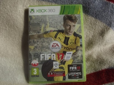 FIFA 17 XBOX 360 PL