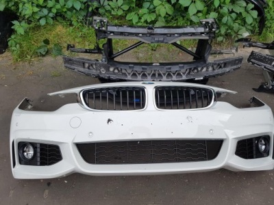 Bmw f32 f33 f36 бампер m-pakiet led ремень впуск балка gliwice orzesze фото №1