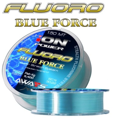 Awa`S ION Power Fluoro Blue Force 0,203mm 150m